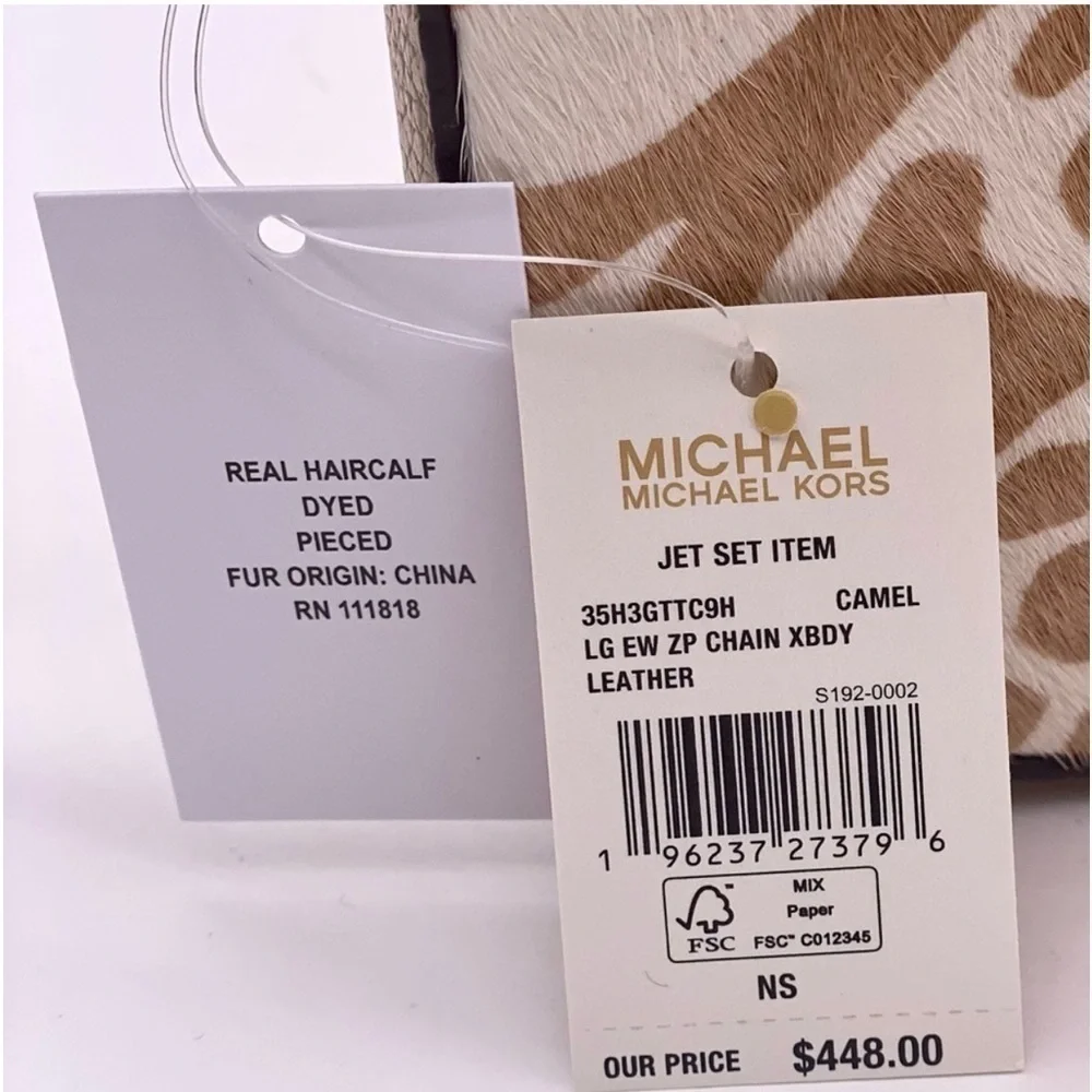Michael Kors EW Zip Chain Crossbody And Wallet Set